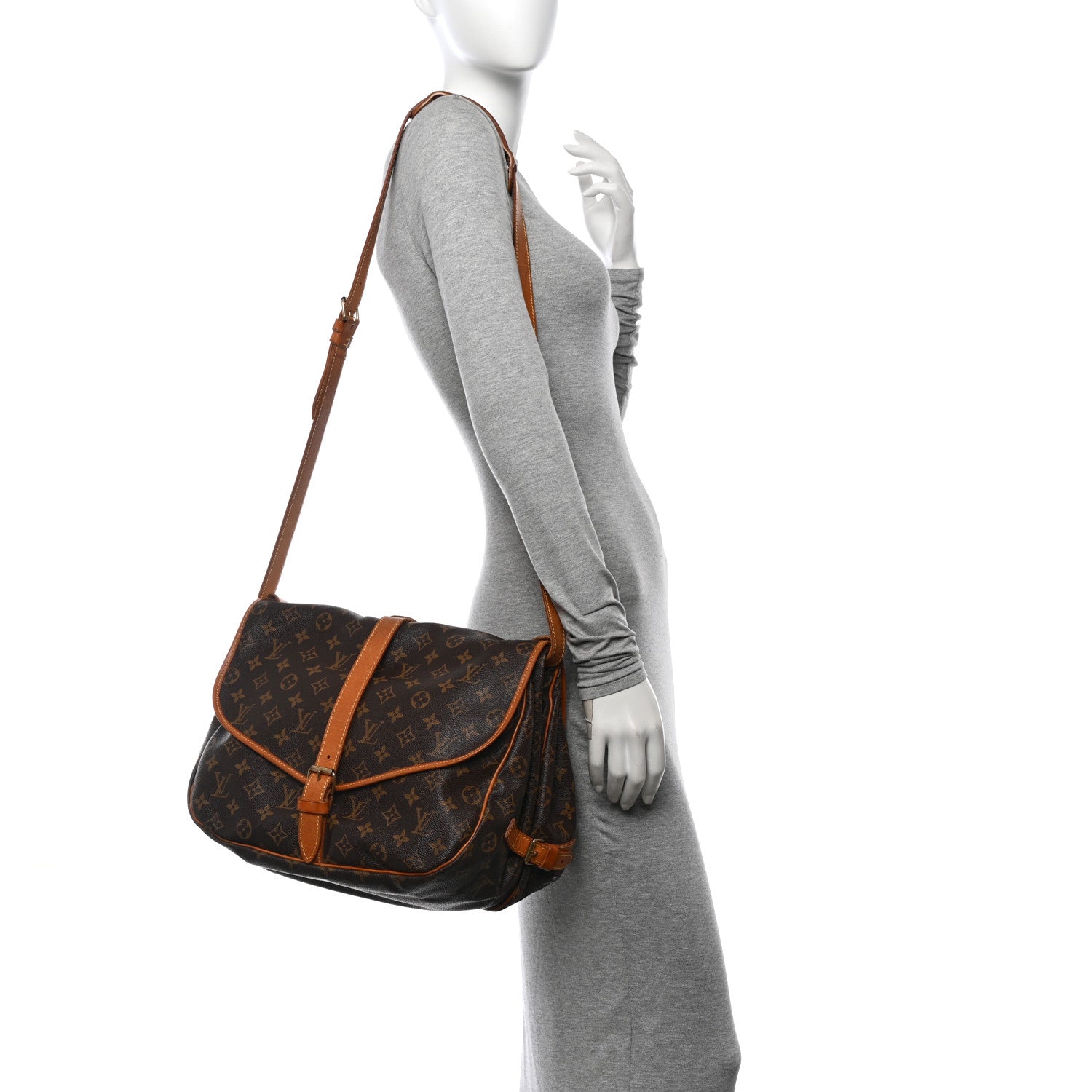 Louis Vuitton Monogram Saumur 35 2 of 13