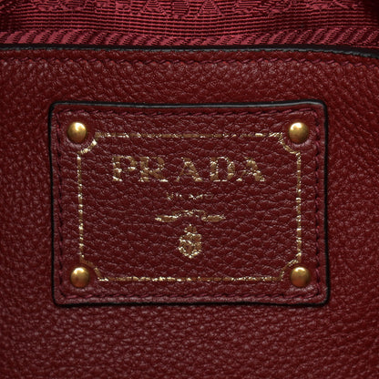 Prada Vitello Phenix Tote Rubino 6 of 10