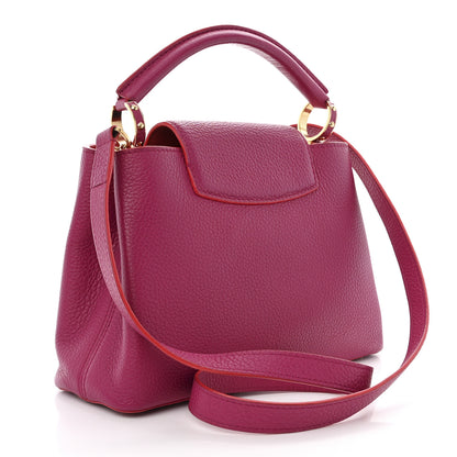 Louis Vuitton Taurillon Capucines BB Hibiscus Flamingo 3 of 9