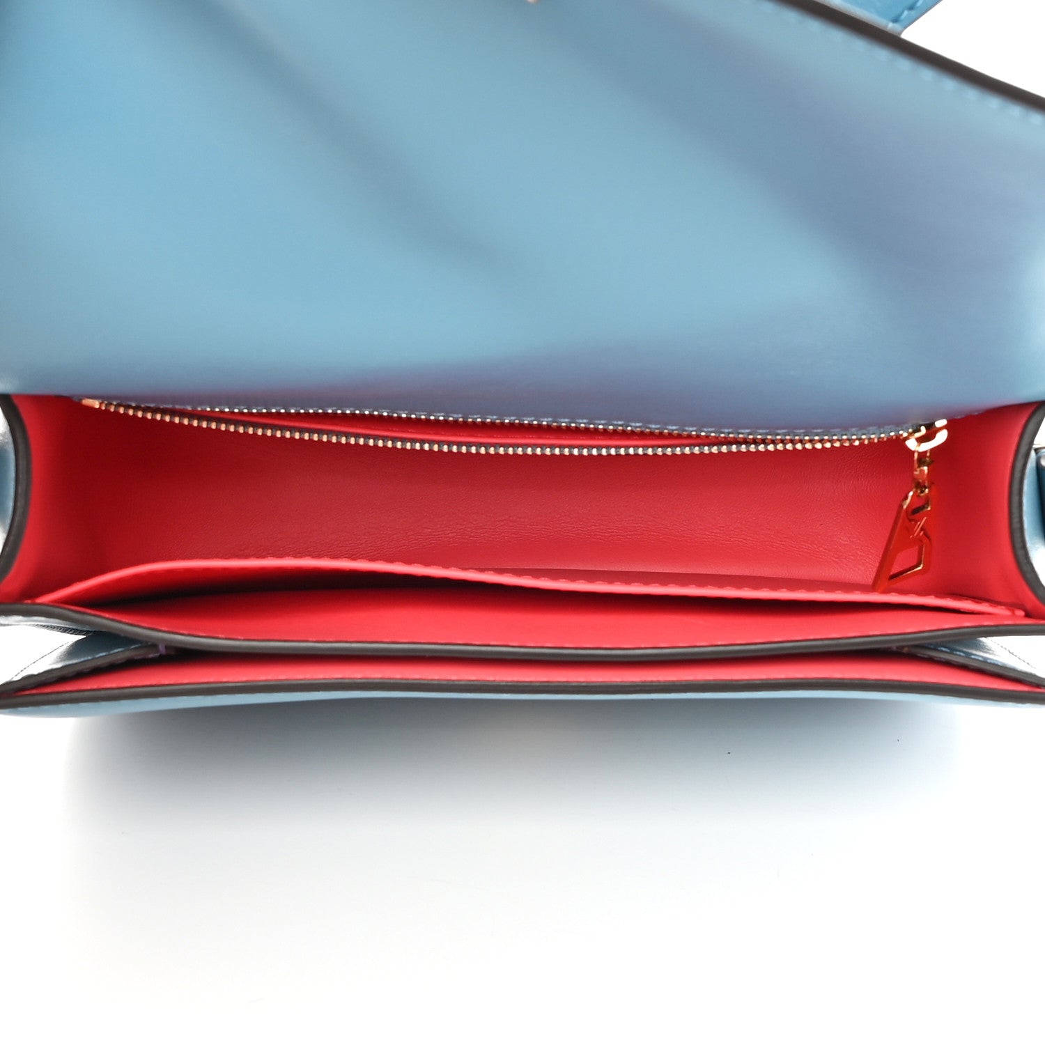 Louis Vuitton Smooth Calfskin LV Pont 9 Blue Orage 5 of 11