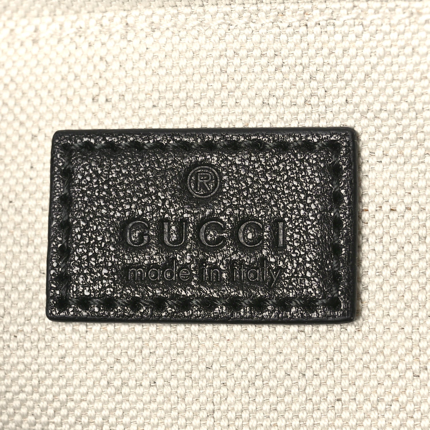 Gucci Sakai Be Green Calfskin Diagonal Stitched Small Blondie Shoulder Bag Black 6 of 10
