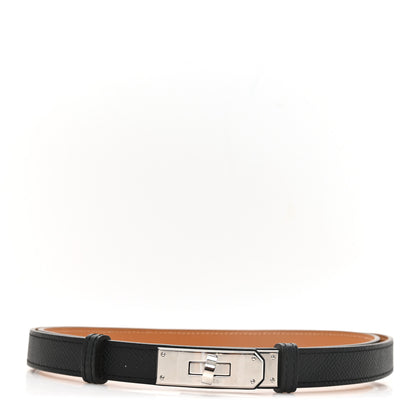 Hermes Epsom Kelly Belt Black 1 of 3