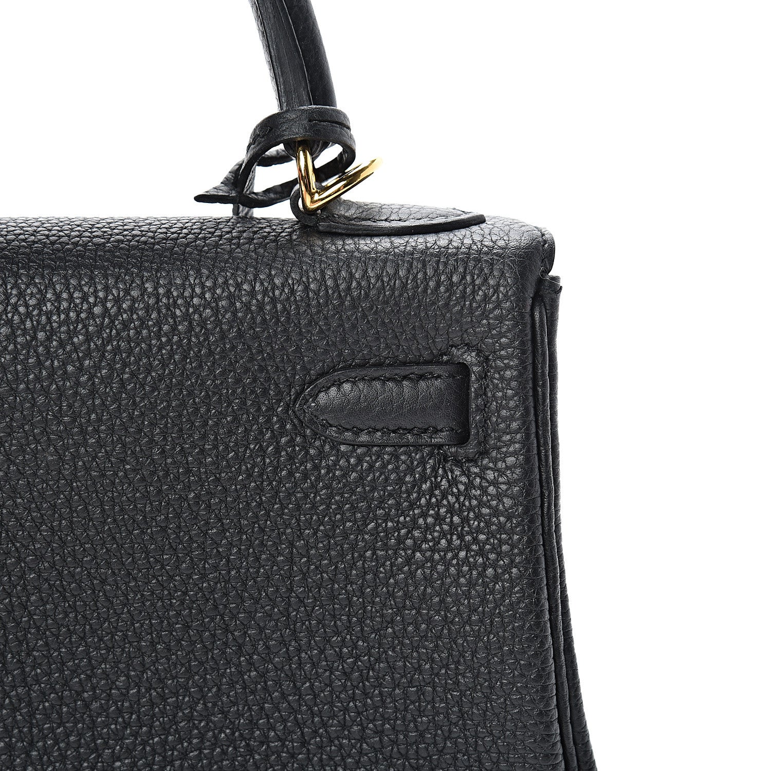 Hermes Togo Kelly Retourne 25 Black 10 of 40