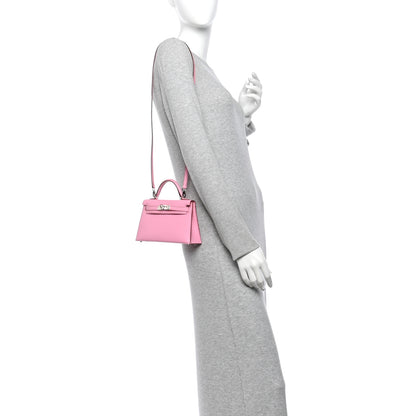Hermes Epsom Mini Kelly Sellier 20  5P Pink 2 of 11