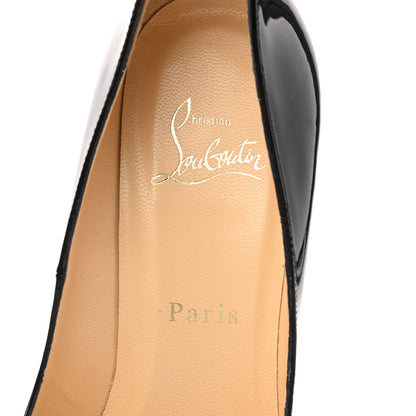 Christian Louboutin Patent Pigalle Plato 100 Pumps 36 Black 7 of 9