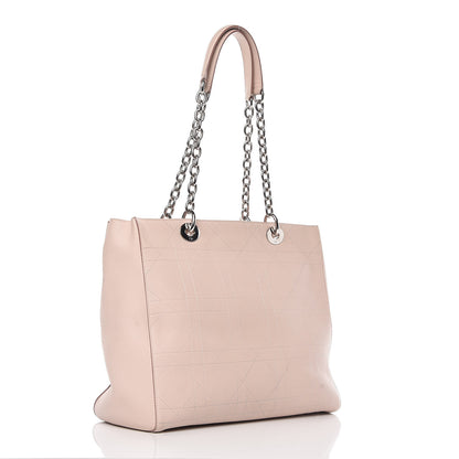 Christian Dior Grained Calfskin Cannage Medium Ultradior Tote Rose Poudre 3 of 14