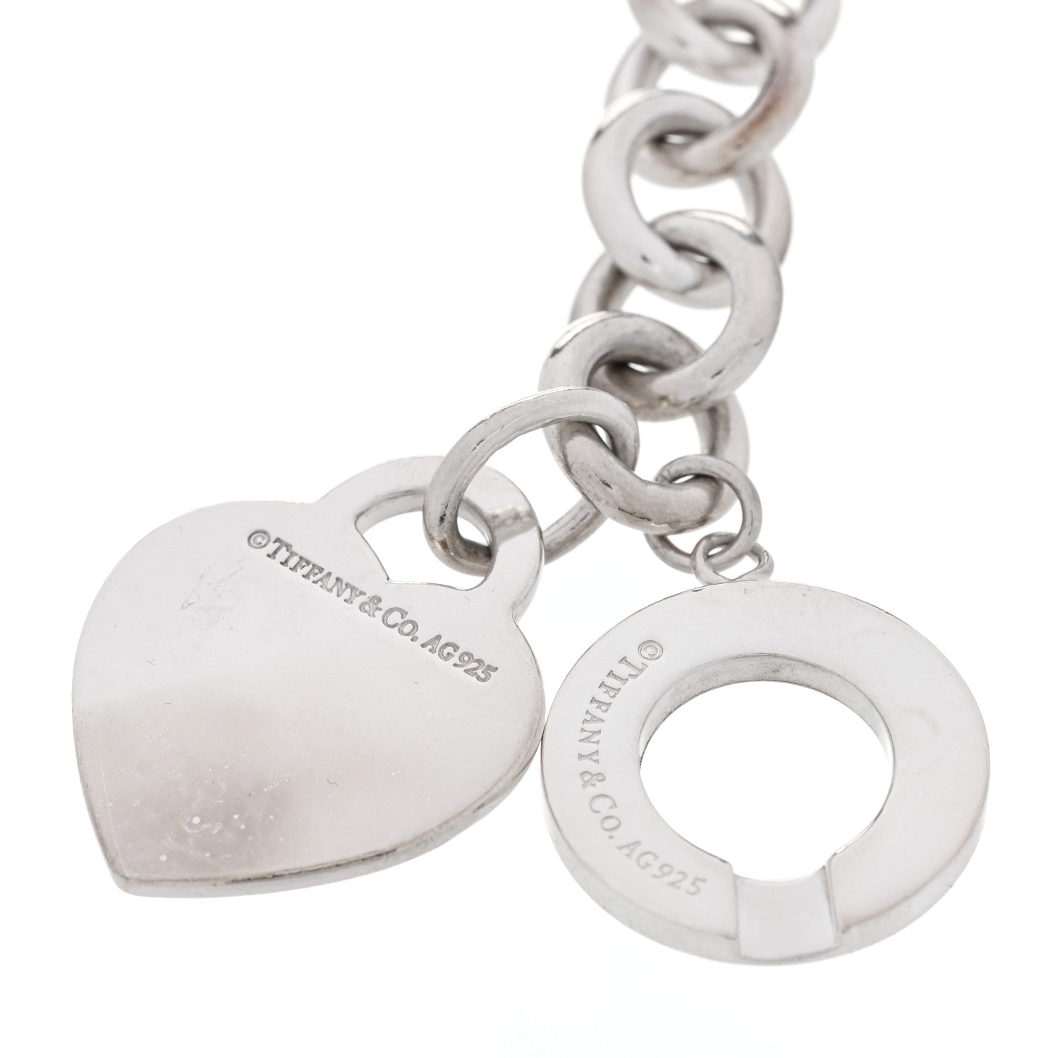 Tiffany Sterling Silver Return To Tiffany Heart Tag Toggle