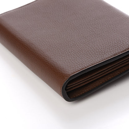 Gucci Cellarius Calfskin GG Marmont Chain Wallet Nut Brown 6 of 9