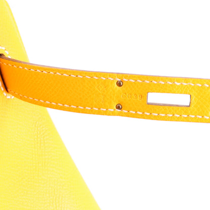 Hermes Epsom Candy Birkin 30 Jaune D'Or Feu 6 of 9