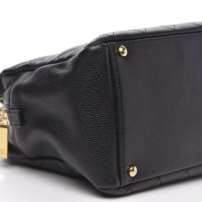 Chanel Caviar Quilted Petit Timeless Tote PTT Black 8 of 11