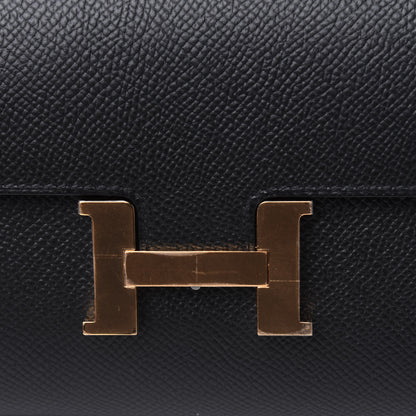 Hermes Epsom Constance Wallet To Go Black 11 of 12