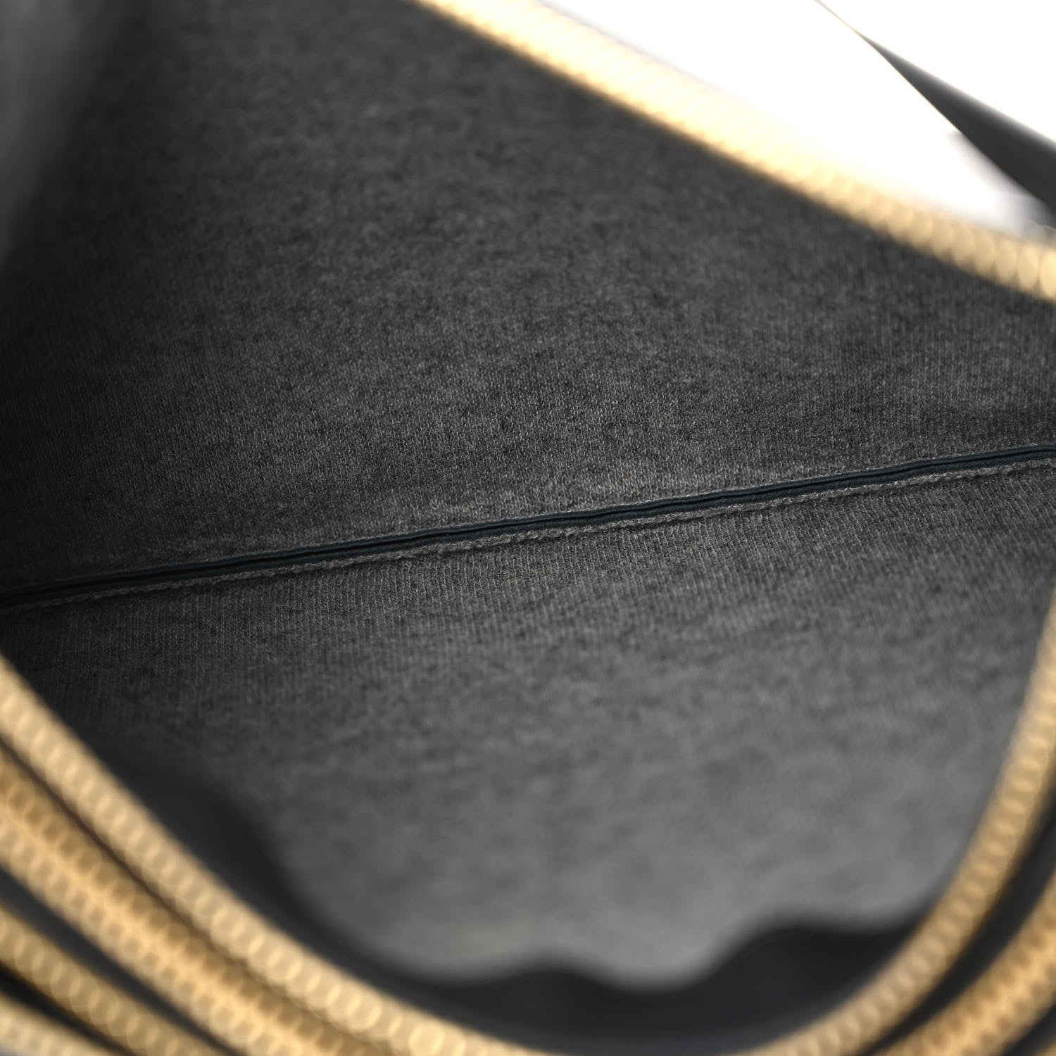 Celine Lambskin Large Trio Crossbody Bag Black 7 of 11