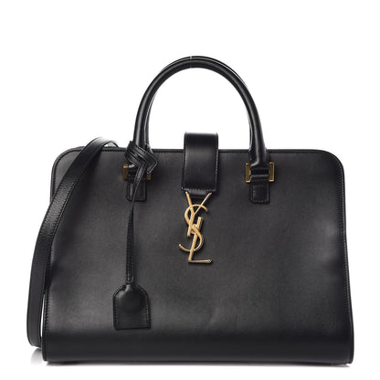 Saint Laurent Smooth Calfskin Small Monogram Cabas Black 1 of 10