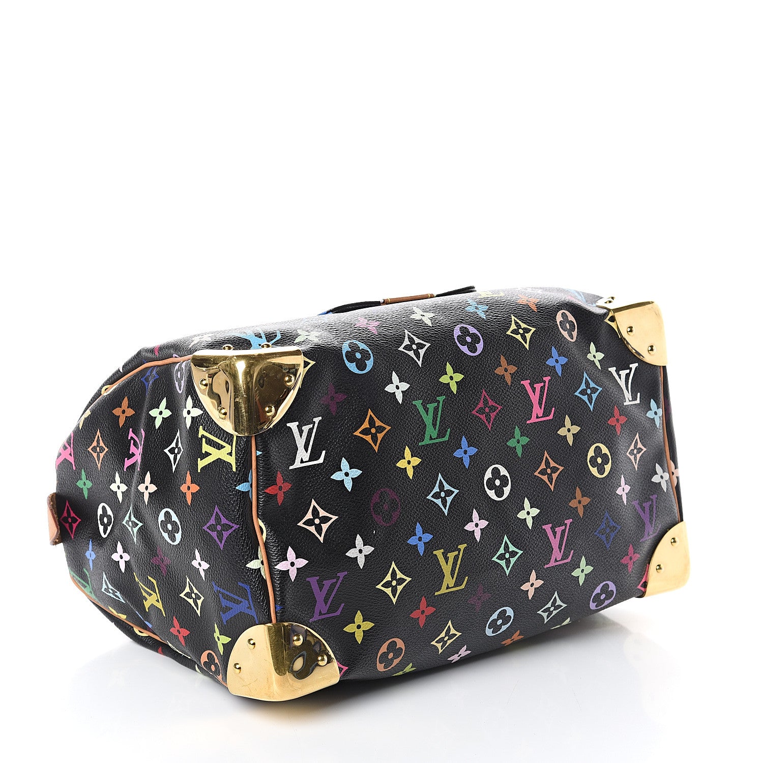 Louis Vuitton Monogram Multicolor Speedy 30 Black 3 of 7