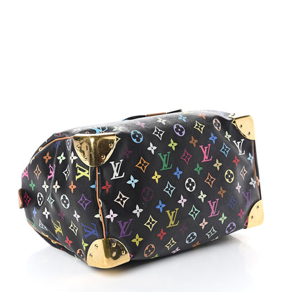 Louis Vuitton Monogram Multicolor Speedy 30 Black 3 of 7