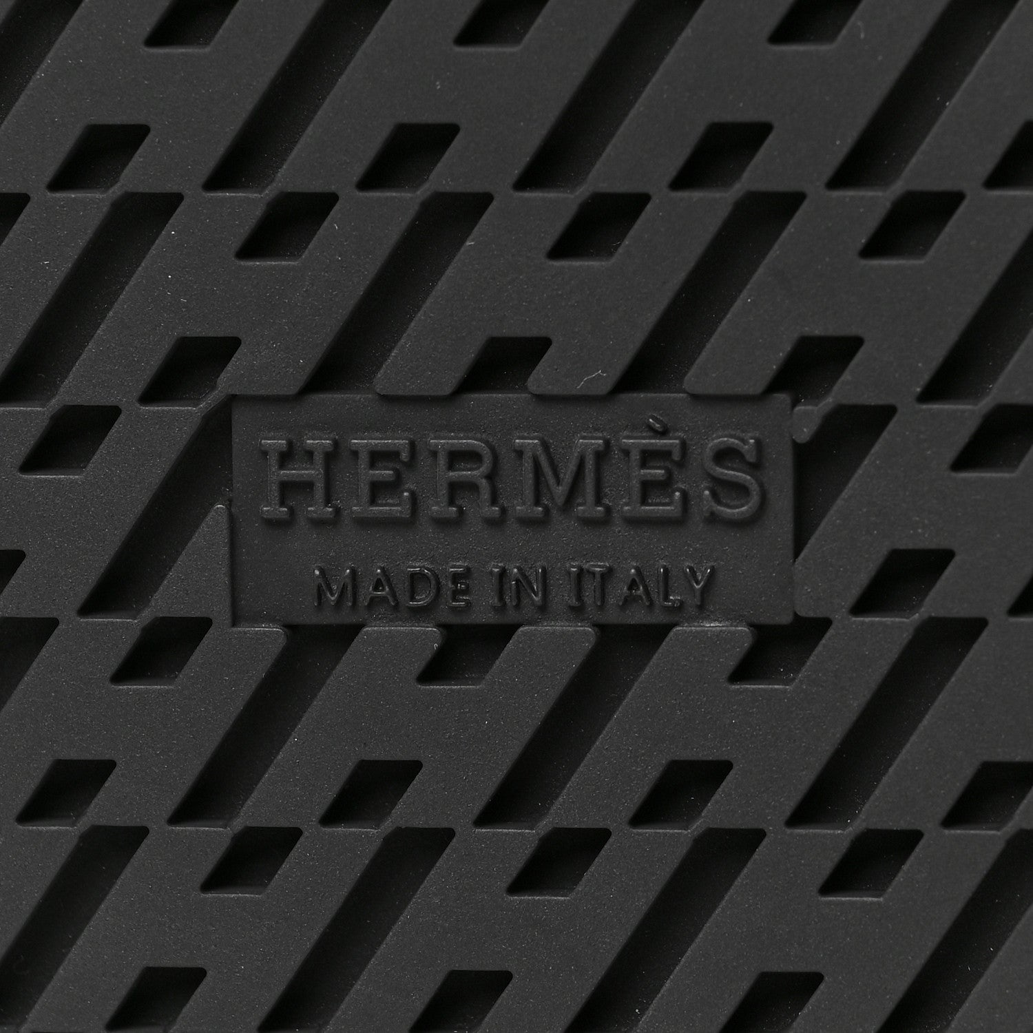 Hermes Calfskin Womens Chypre Sandals 38 Black 7 of 10