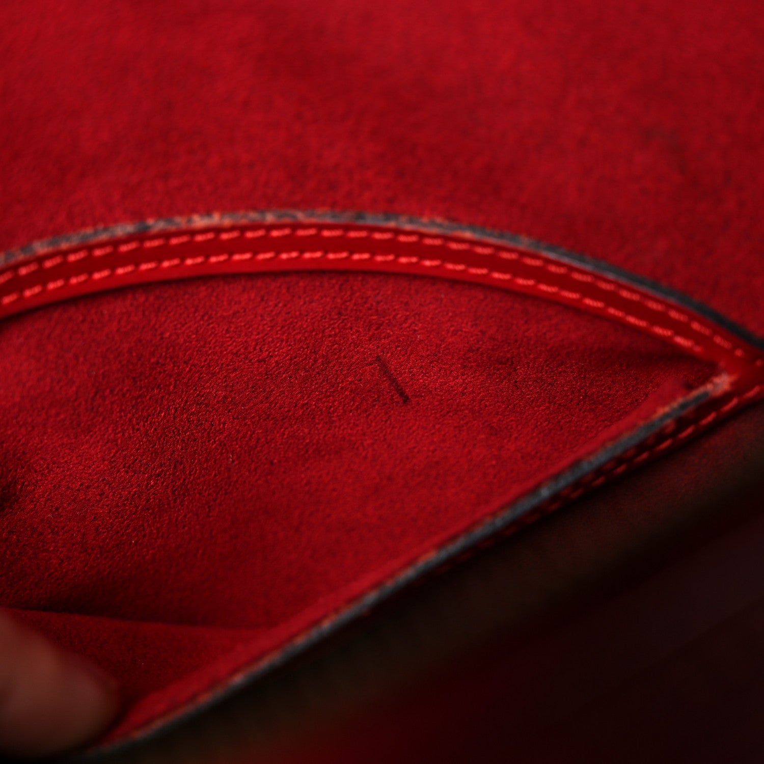 Louis Vuitton Epi Alma PM Castillan Red 5 of 23