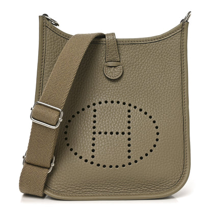 Hermes Taurillon Clemence Evelyne TPM Beige Marfa 1 of 9
