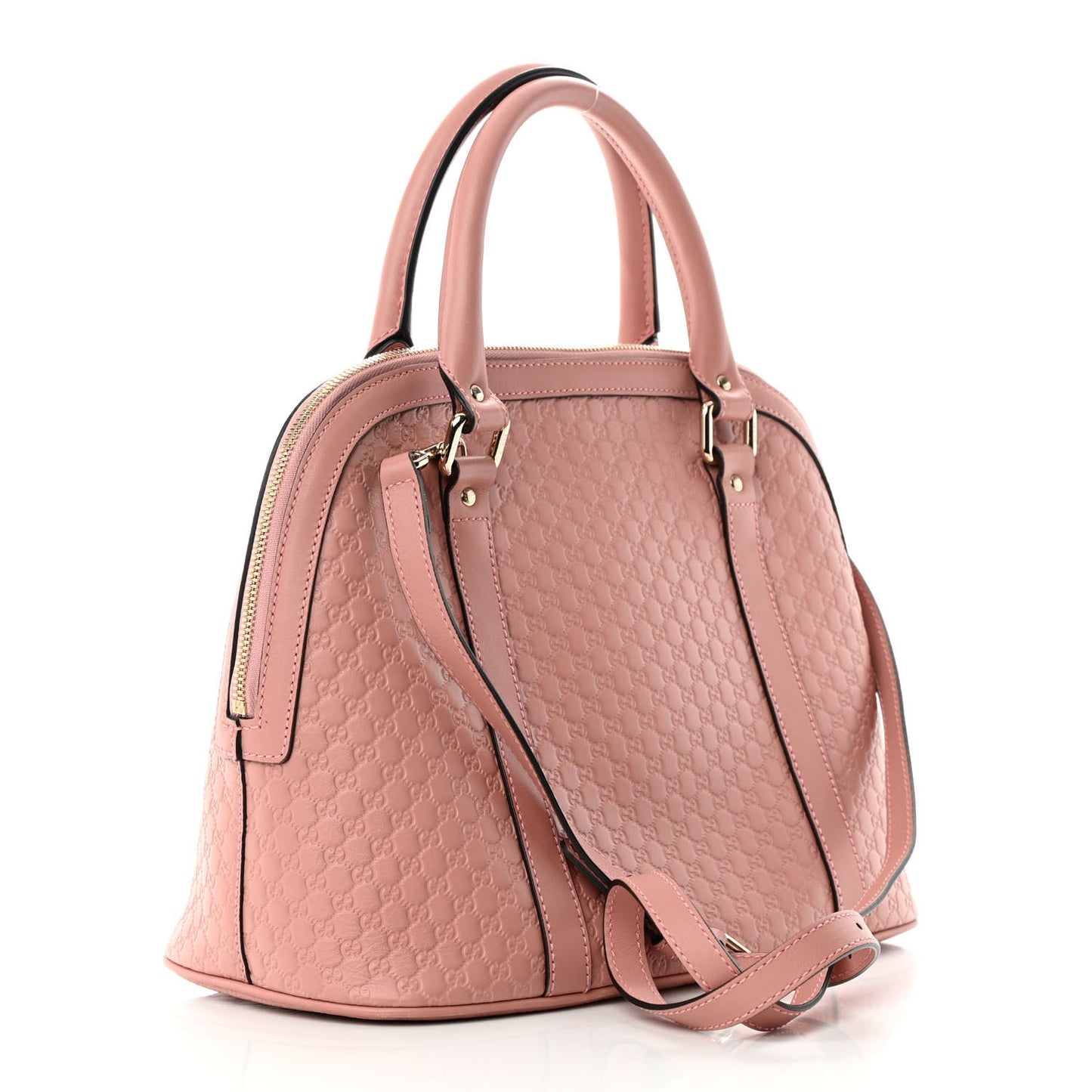 Microguccissima Medium Dome Bag Soft Pink