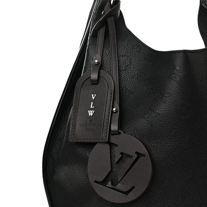 Louis Vuitton Mahina Carmel Hobo Black 8 of 10