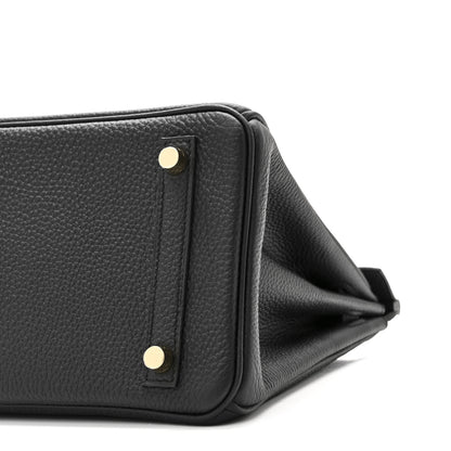 Hermes Togo Birkin 25 Black 10 of 11