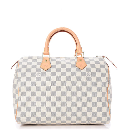 Louis Vuitton Damier Azur Speedy 30 1 of 9