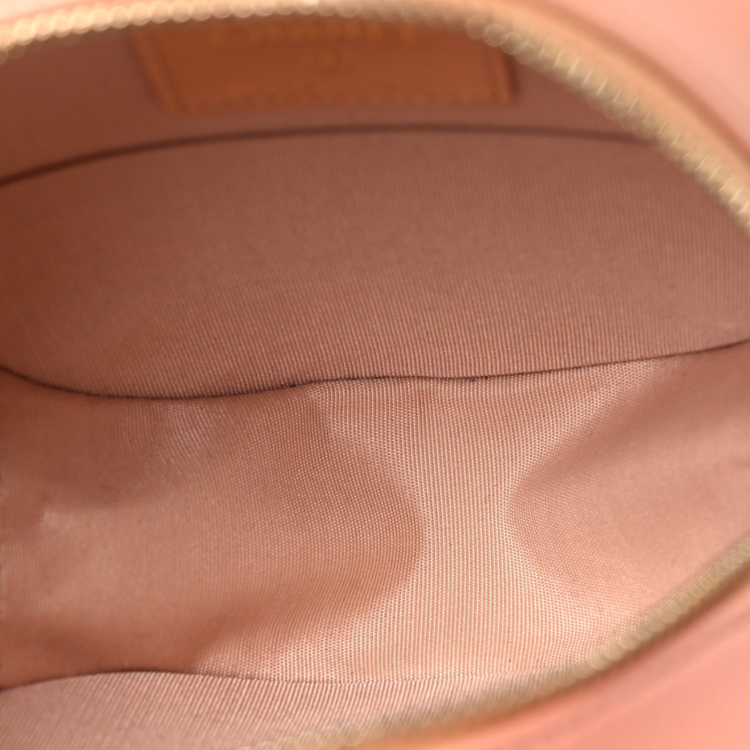 Chanel Calfskin Quilted Pearl Round Clutch With Chain Pink 5 of 10