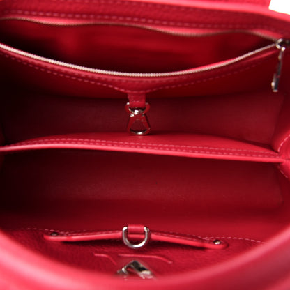 Louis Vuitton Taurillon Capucines Studs PM Bougainvillea 5 of 10