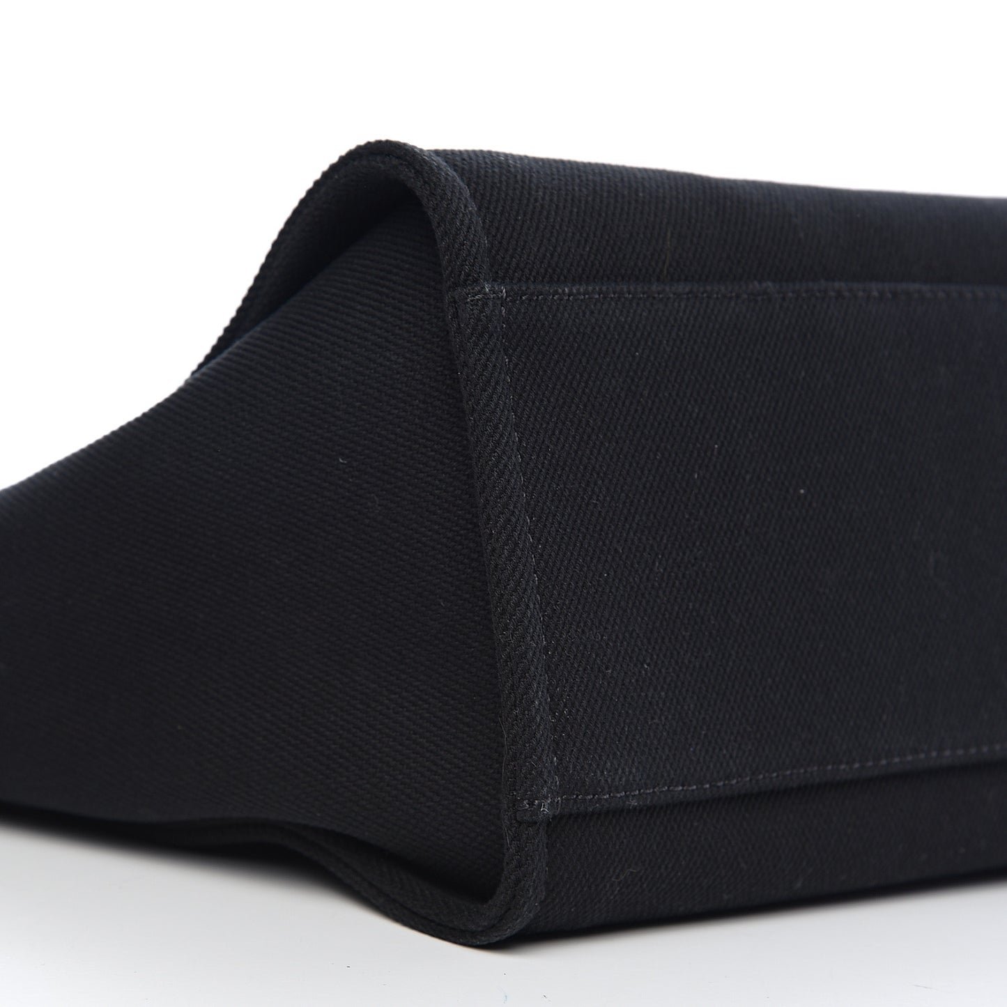 Canvas Pearl Medium Deauville Tote Black