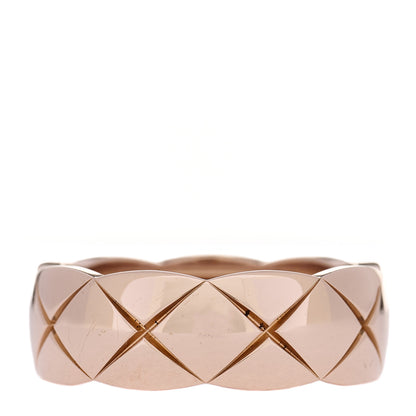 Chanel 18K Beige Gold Small Coco Crush Ring 52 6 1 of 7