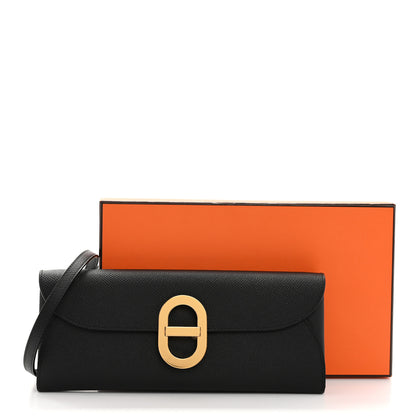 Hermes Epsom Maillon Wallet To Go Black 10 of 10