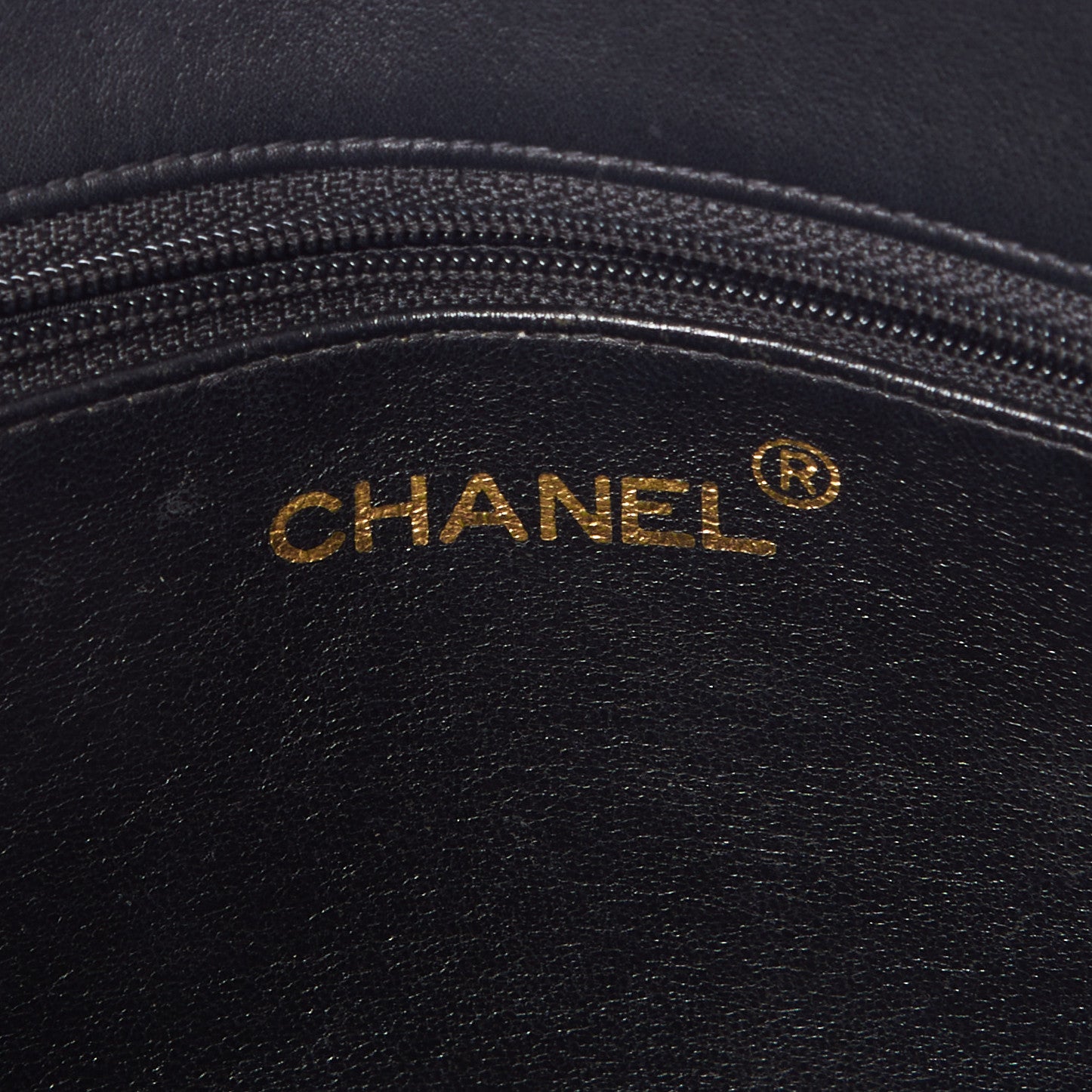 Chanel Lambskin CC Tote Black 8 of 10