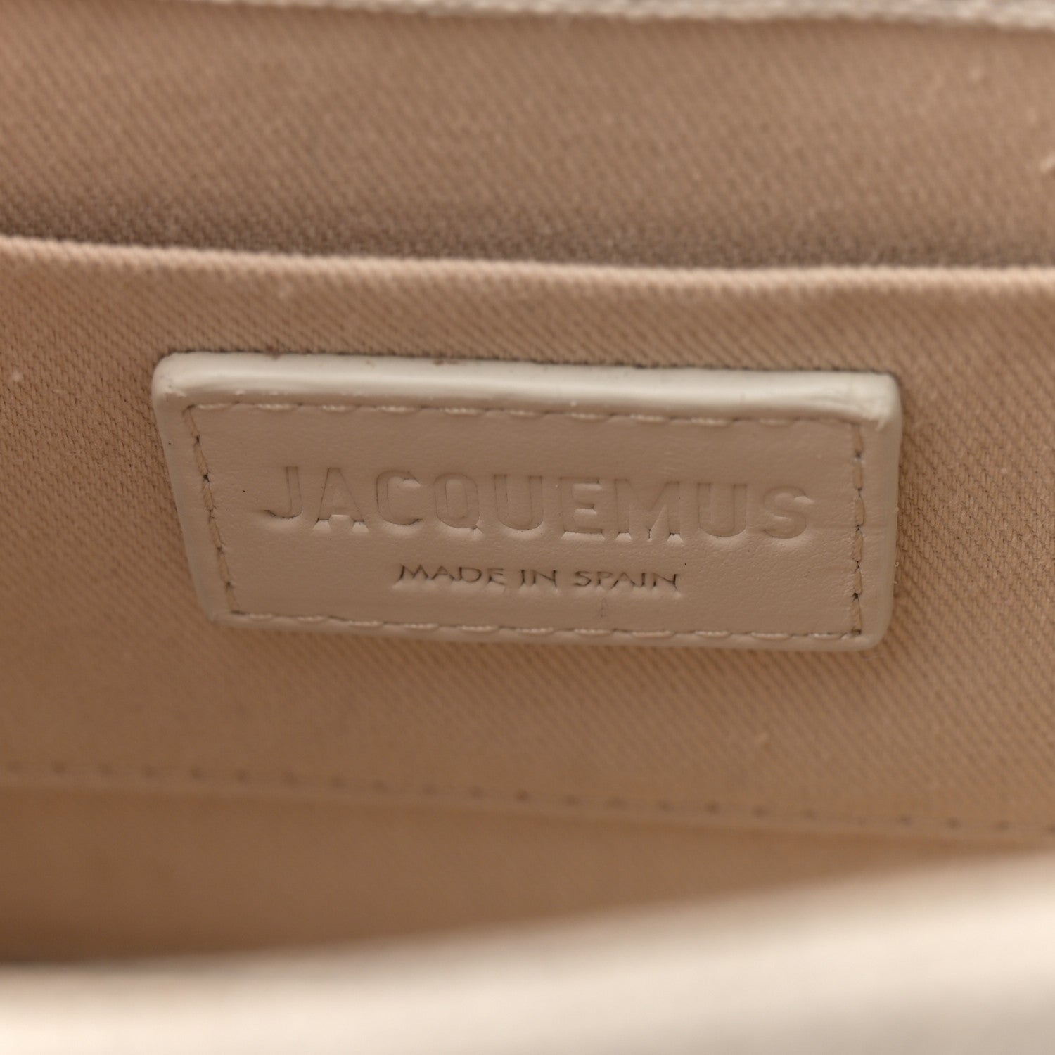 Jacquemus Linen Le Chiquito Noeud Light Greige 6 of 12