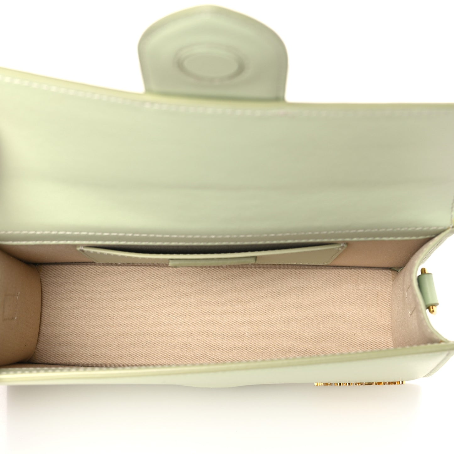 Smooth Calfskin Le Grand Bambino Mint Green