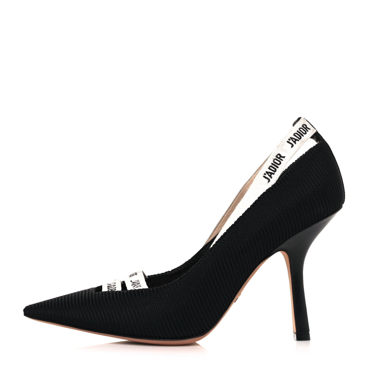 Technical Canvas J'Adior Ribbon Pumps 39.5 Black