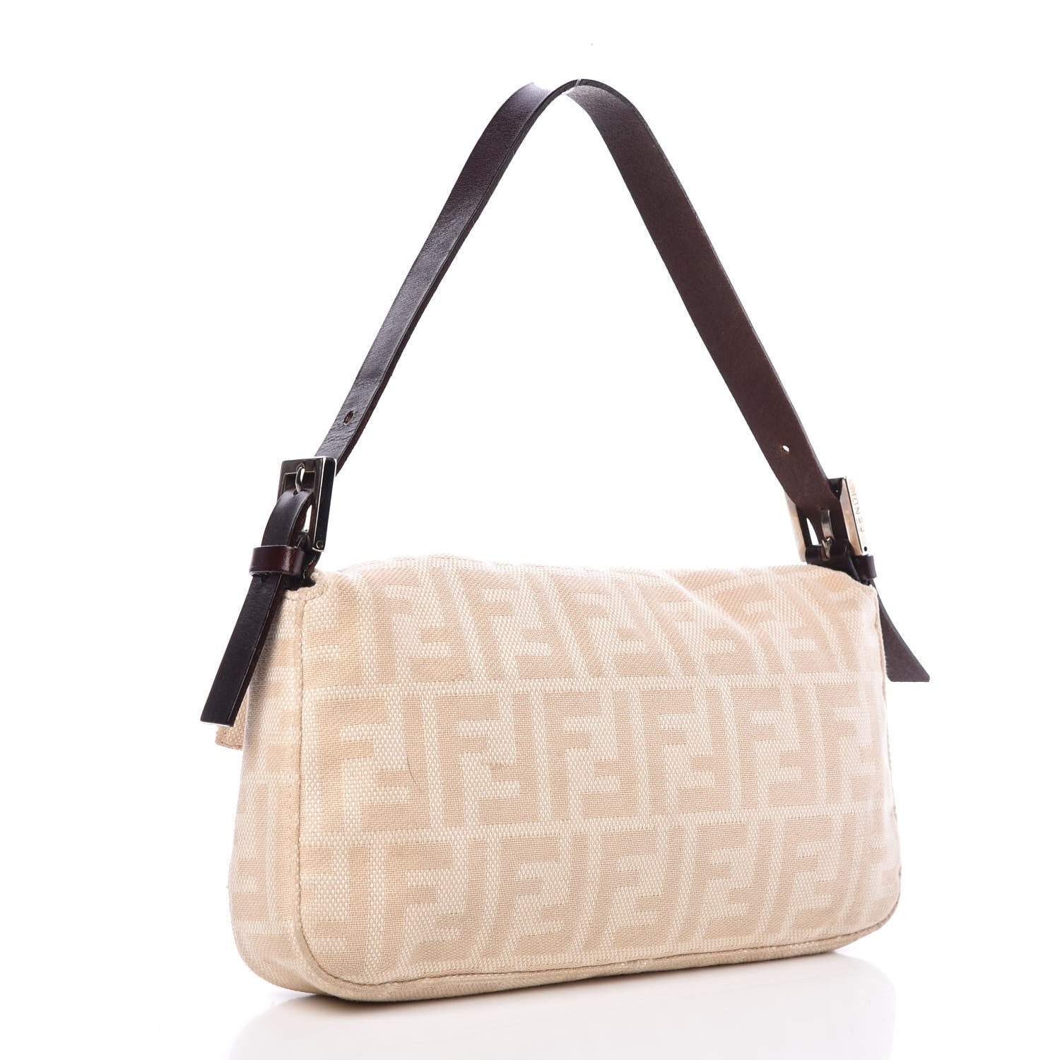 Fendi Zucca Baguette Beige 3 of 8