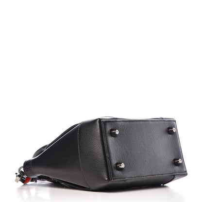 Christian Louboutin Grained Calfskin Spike Small Eloise Tote Black 4 of 10