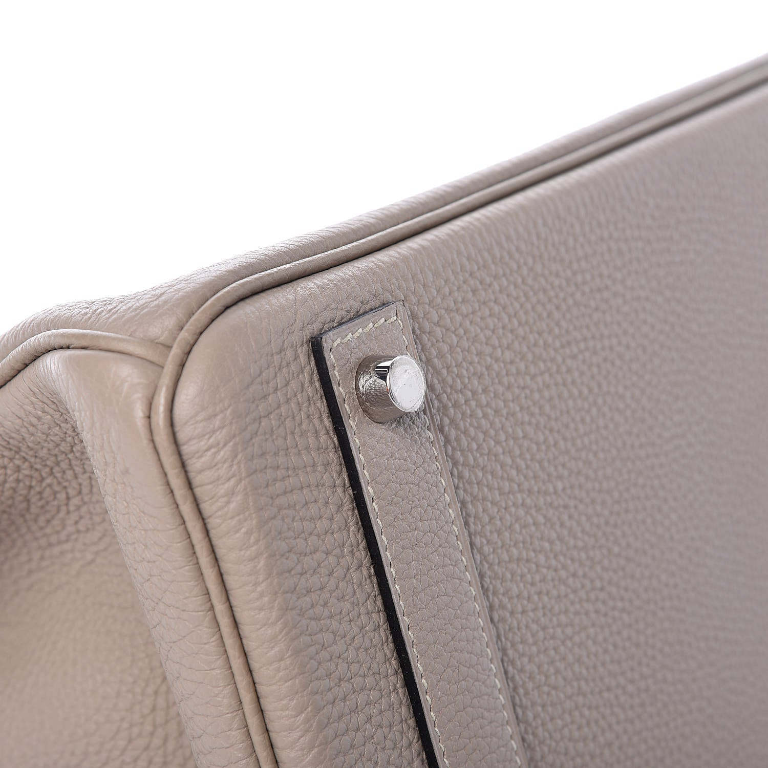 Hermes Togo Birkin 40 Gris Tourterelle 7 of 31