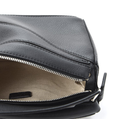 Loewe Calfskin Mini Puzzle Bag Black 4 of 9
