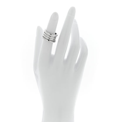 Bulgari 18K White Gold B.Zero1 Four-Band Ring 49 4.75 2 of 4