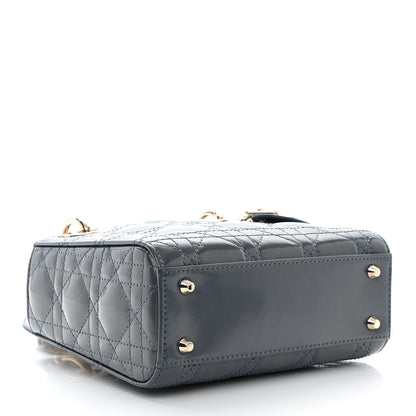 Christian Dior Patent Cannage Mini Lady Dior Pastel Night 4 of 10