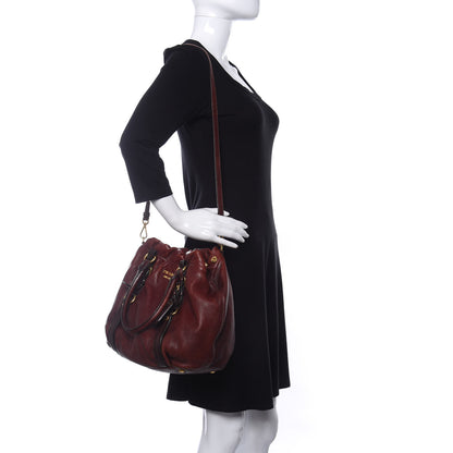 Prada Cervo Antik Shoulder Bag Etrusco Sfumato 2 of 13