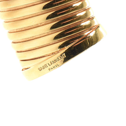 Saint Laurent Brass Snake Chain Choker Gold 6 of 7