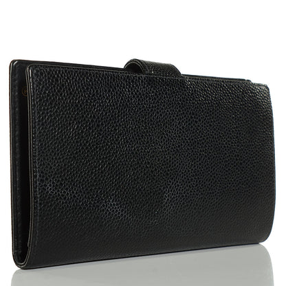 Chanel Caviar CC French Wallet Black 3 of 8