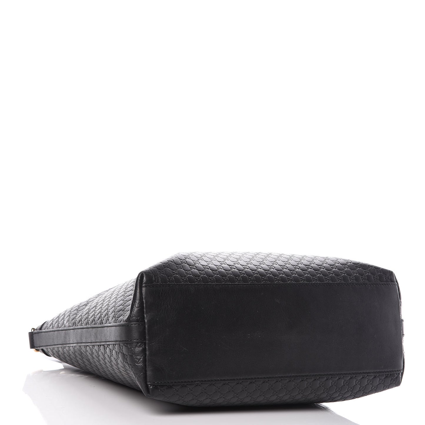 Soft Microguccissima Margaux Shoulder Bag Black