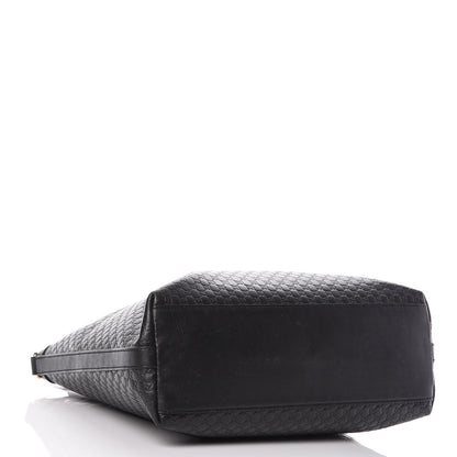 Gucci Soft Microguccissima Margaux Shoulder Bag Black 4 of 13