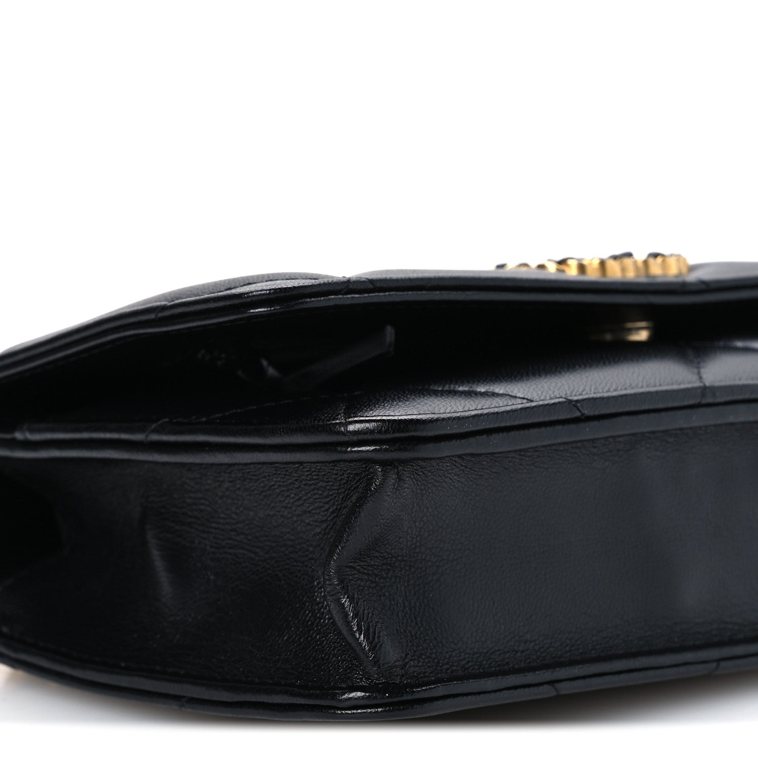 Chanel Lambskin Quilted Chanel 19 Wallet On Chain WOC Black 10 of 11