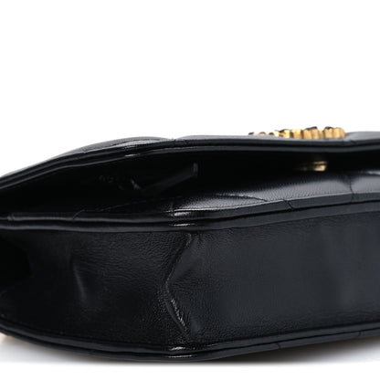 Chanel Lambskin Quilted Chanel 19 Wallet On Chain WOC Black 10 of 11