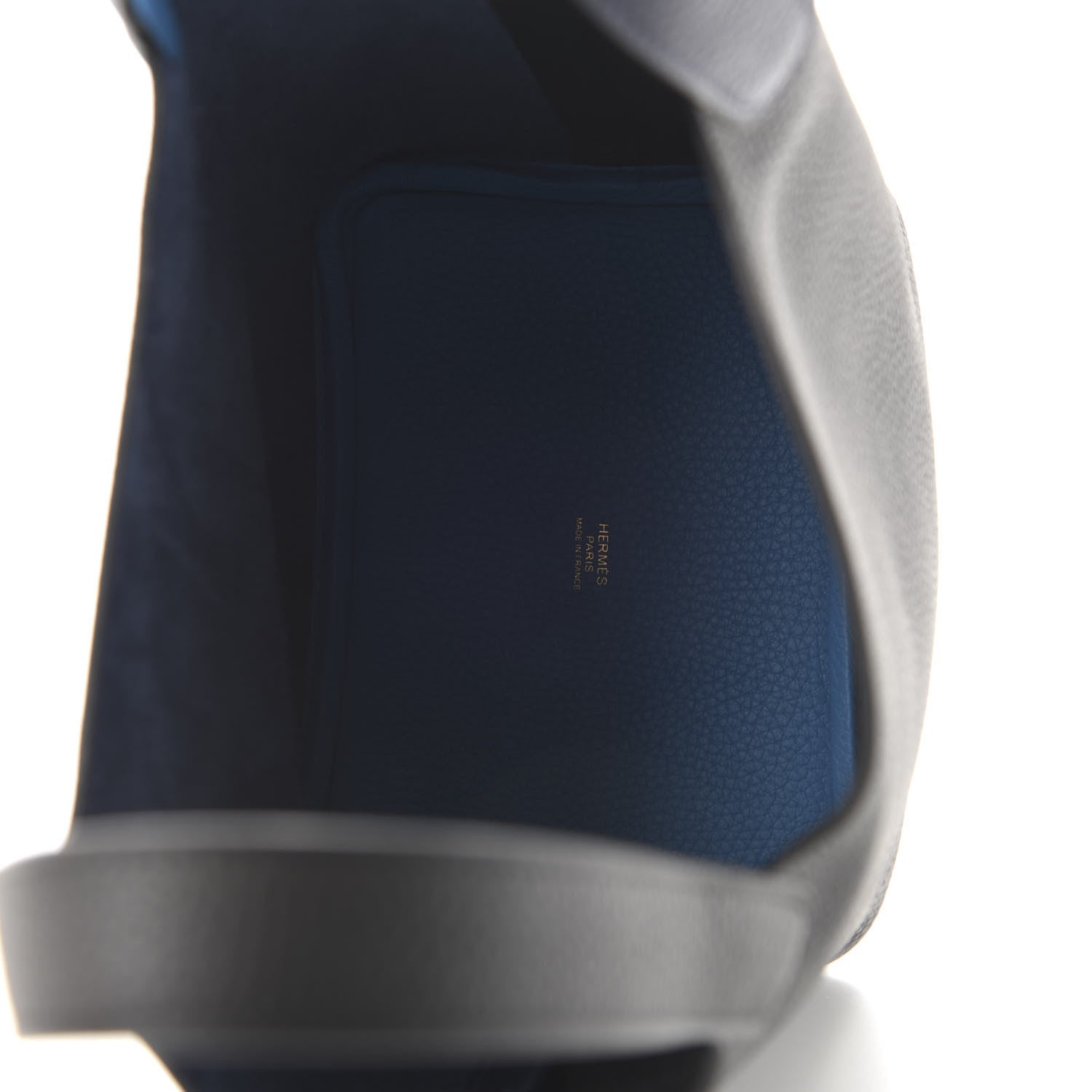 Hermes Taurillon Clemence Casaque Picotin Lock 18 PM Bleu Nuit Black Blue Frida 5 of 11