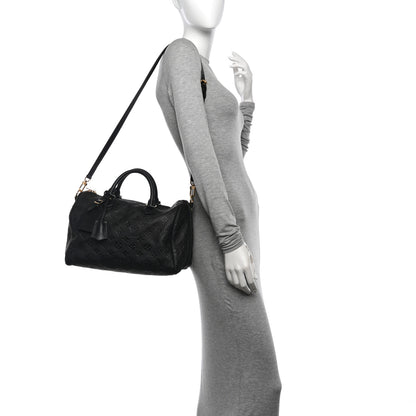 Louis Vuitton Empreinte Monogram Speedy Soft 30 Black 2 of 9